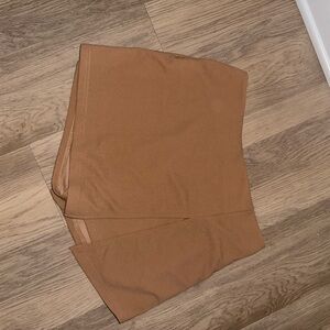 SHEIN Tan Skirt